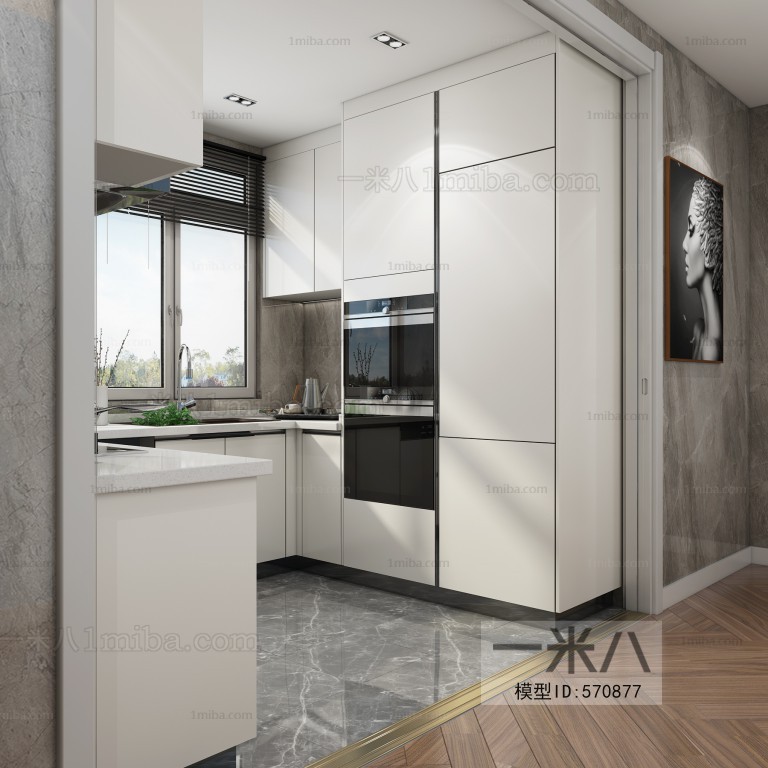 Modern The Kitchen