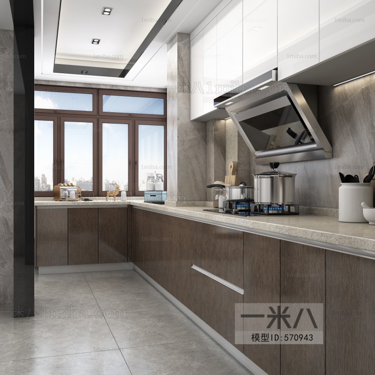 Modern The Kitchen