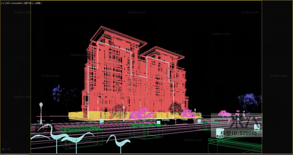 New Chinese Style Building Appearance