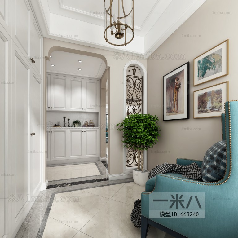 American Style Hallway