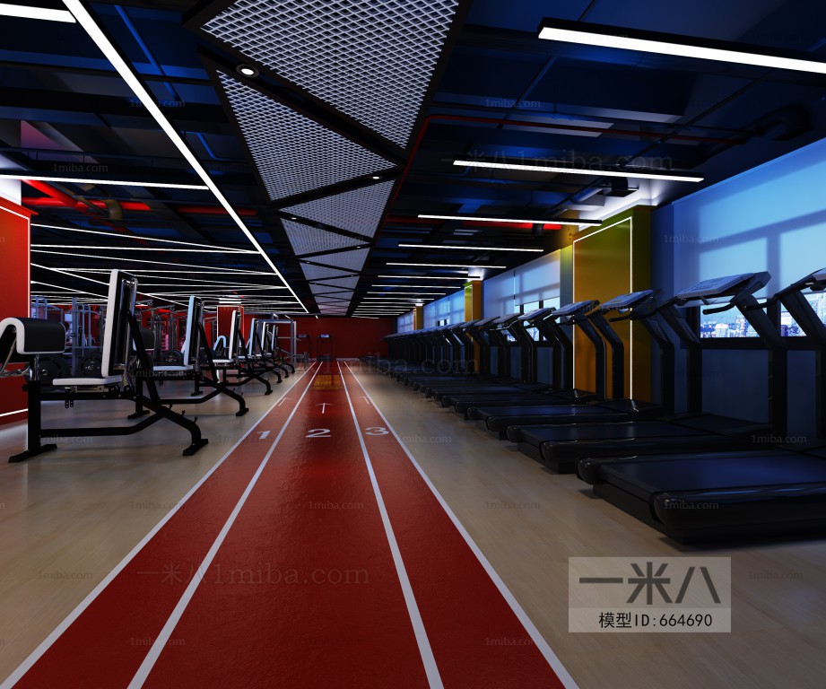 Industrial Style Gym