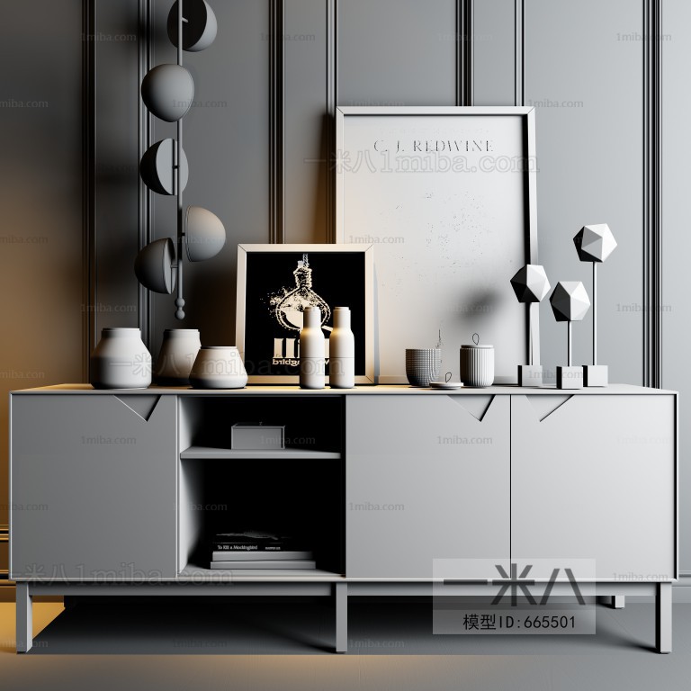 Modern Decorative Cabinet