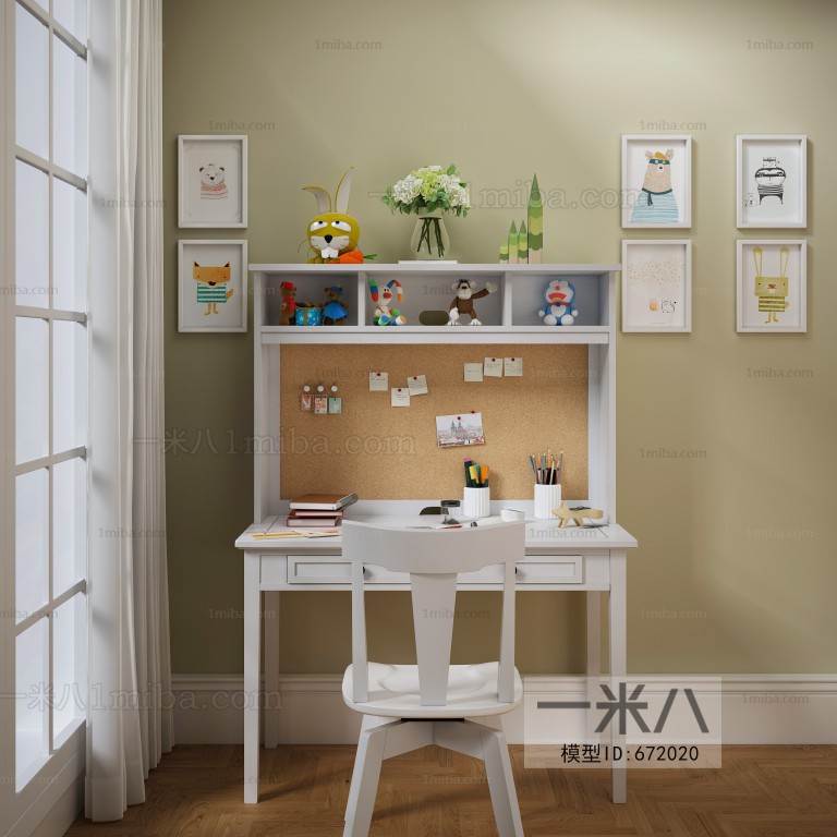 Modern Computer Desk And Chair