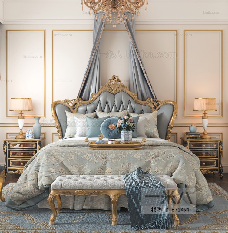 European Style Bedroom