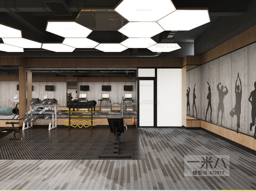 Industrial Style Gym