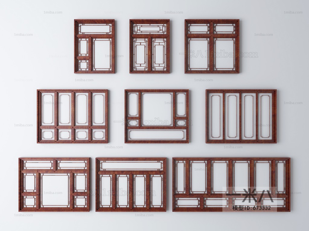 New Chinese Style Window