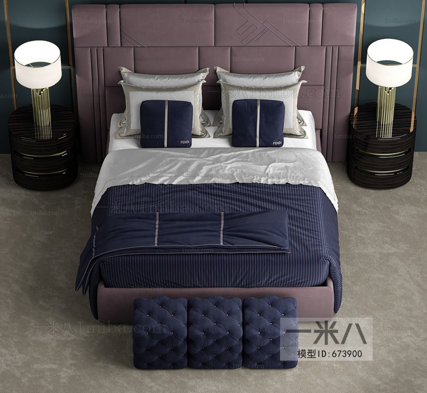 Modern Double Bed