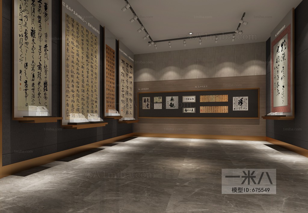 New Chinese Style Exhibition Hall