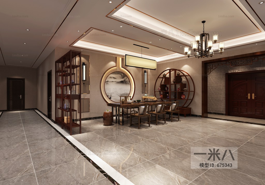 New Chinese Style Dining Room