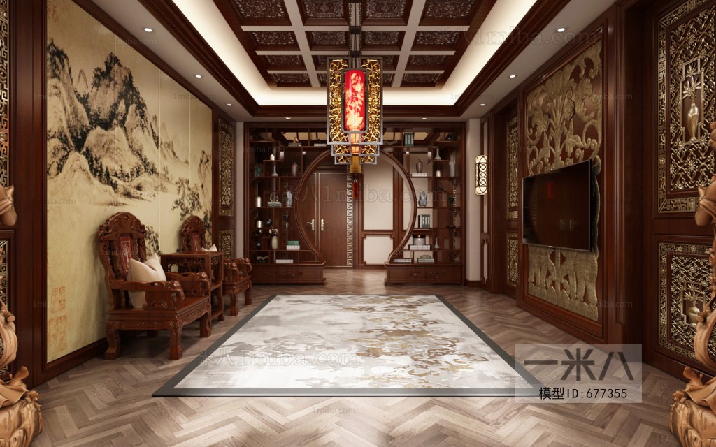 Chinese Style A Living Room