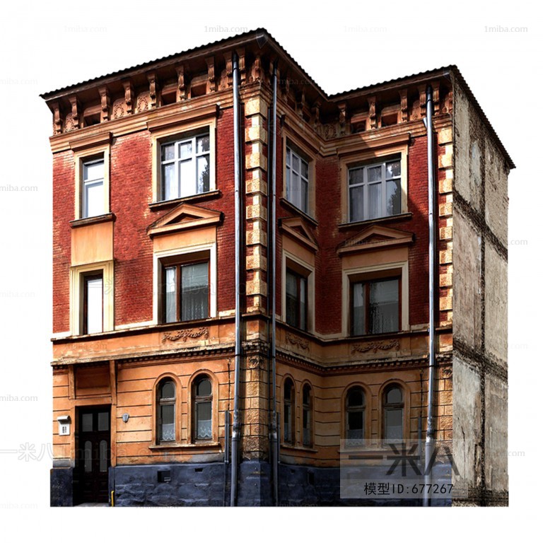 European Style Building Appearance