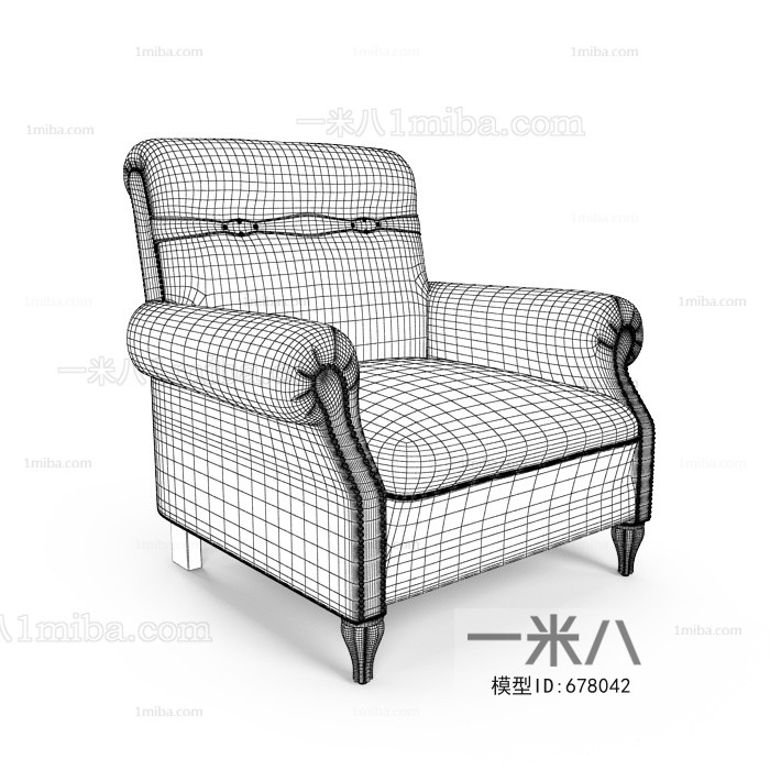 American Style Single Sofa