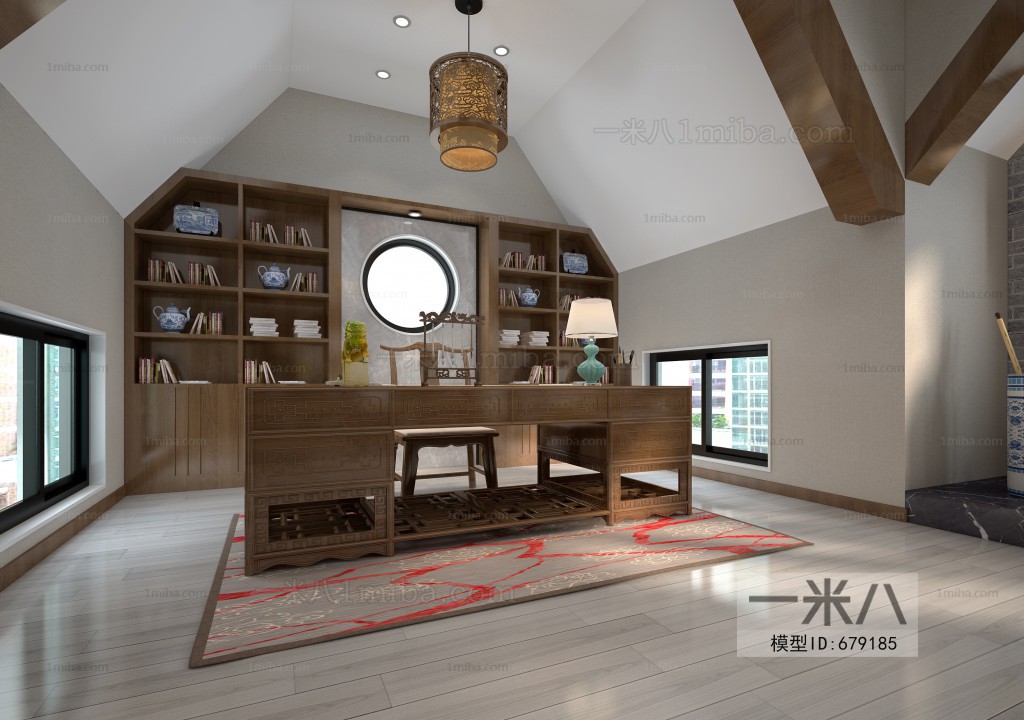Chinese Style Attic
