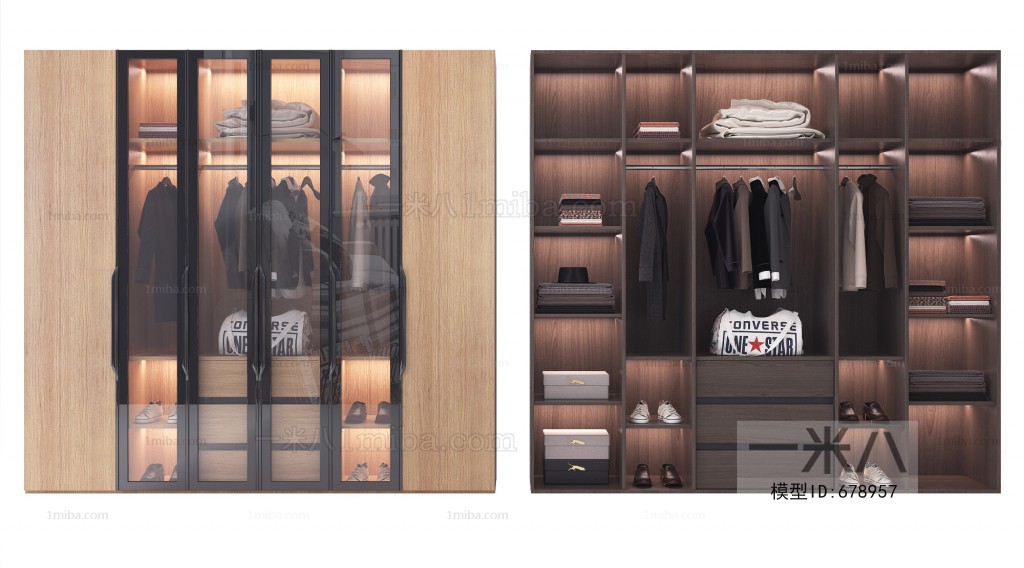 Modern The Wardrobe