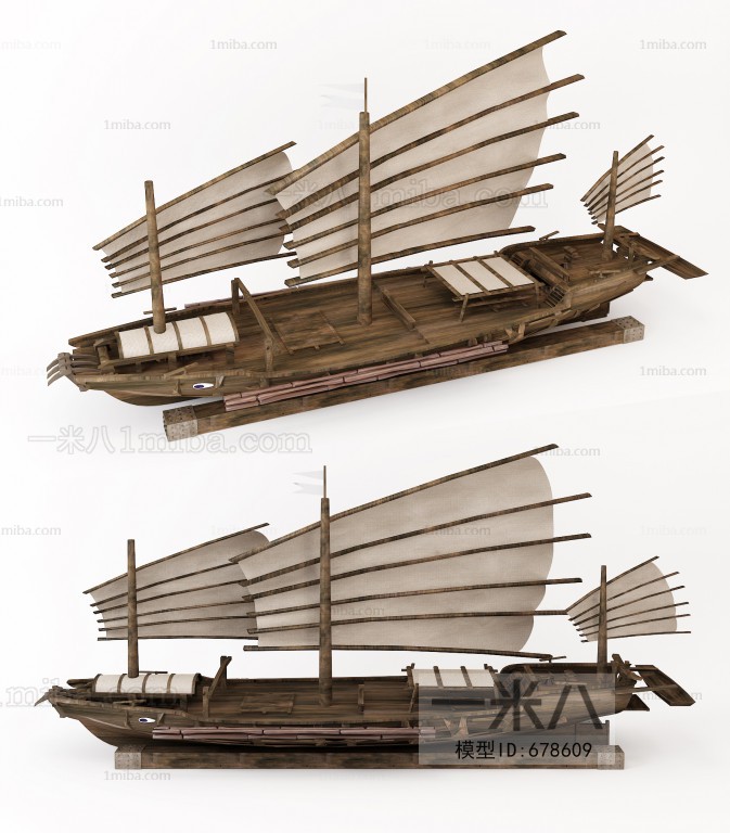 Southeast Asian Style Ship