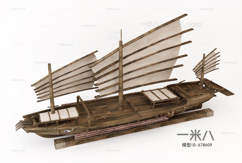 Southeast Asian Style Ship