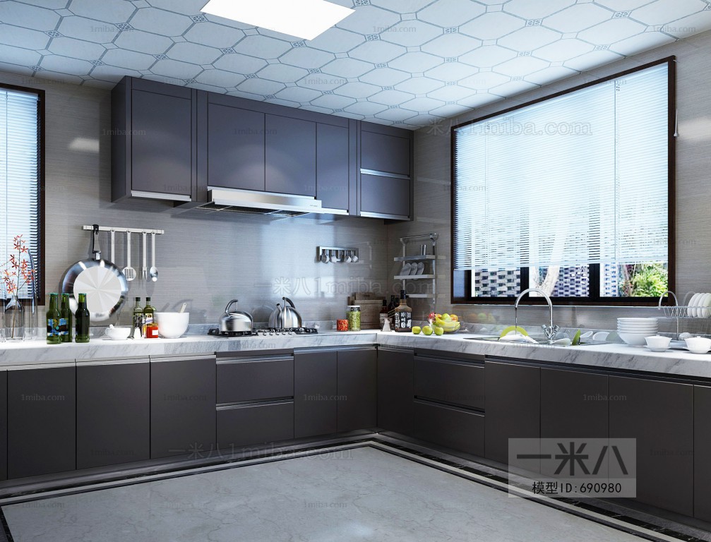 Modern The Kitchen