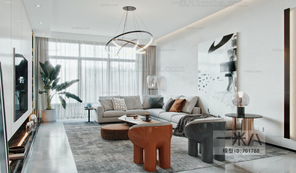 Modern A Living Room