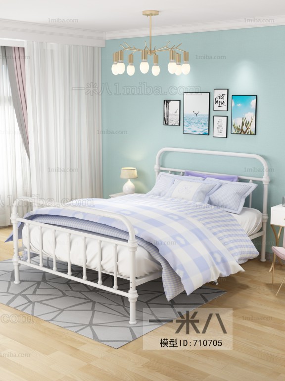 Nordic Style Single Bed