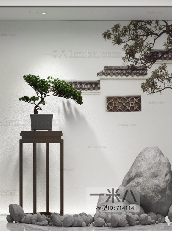 New Chinese Style Bonsai