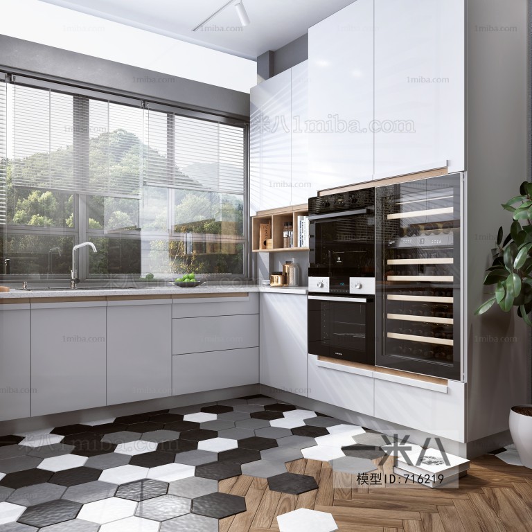 Modern The Kitchen