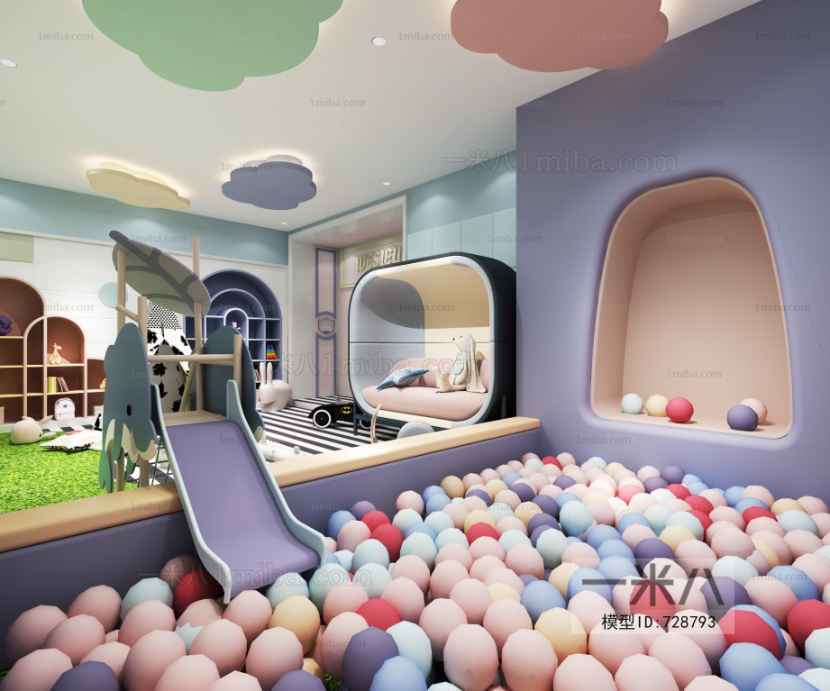 Modern Children's Playroom