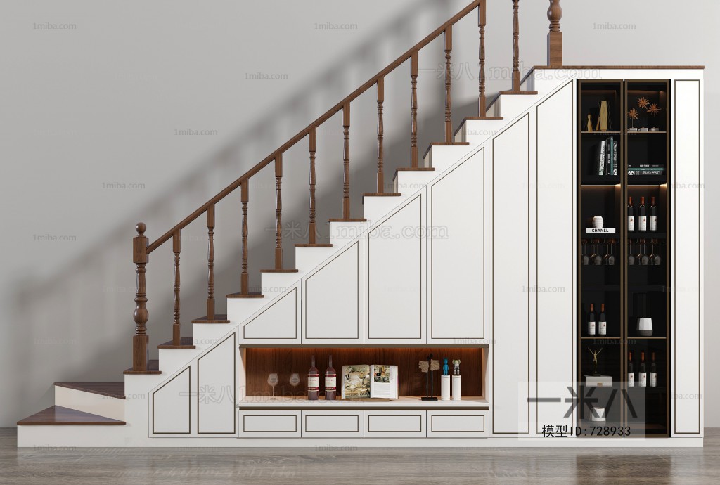 Simple European Style Stair Balustrade/elevator