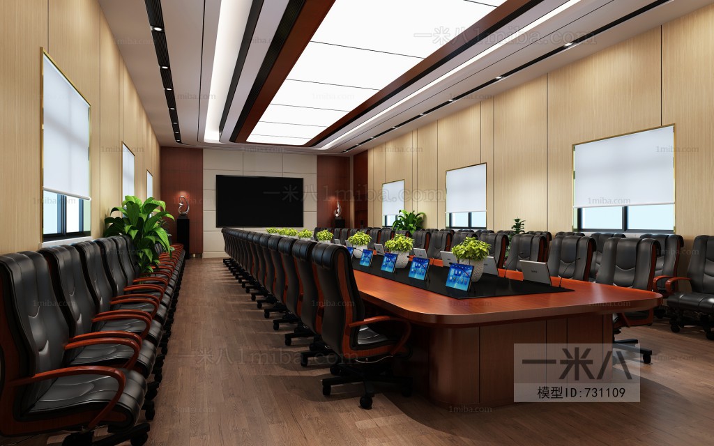 New Chinese Style Meeting Room