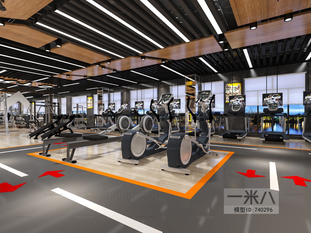 Industrial Style Gym