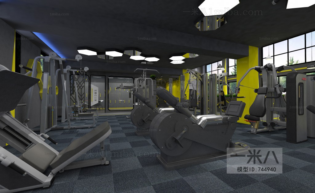 Industrial Style Gym