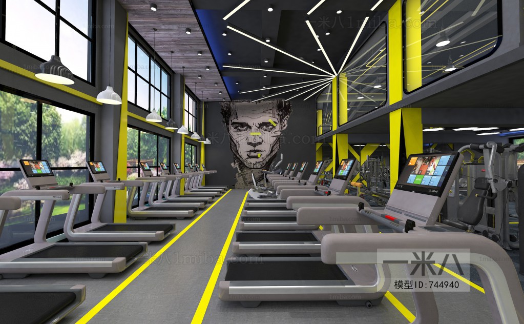 Industrial Style Gym