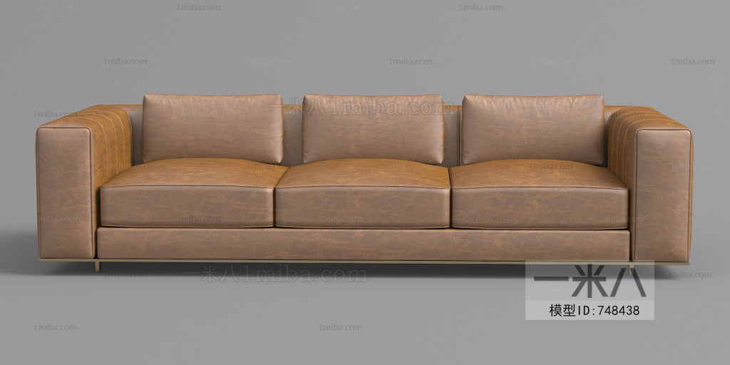 Modern Three-seat Sofa