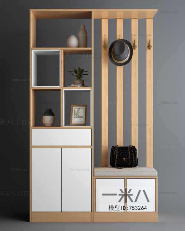 Nordic Style Shoe Cabinet