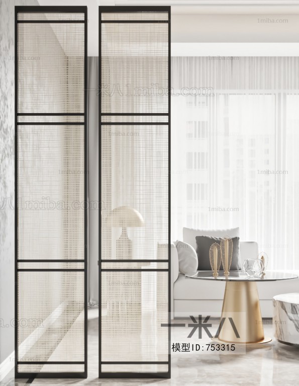 Modern Glass Screen Partition