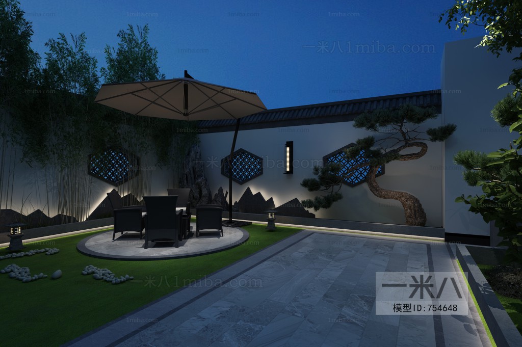 Chinese Style Courtyard/landscape