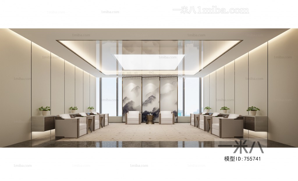 New Chinese Style Reception Room