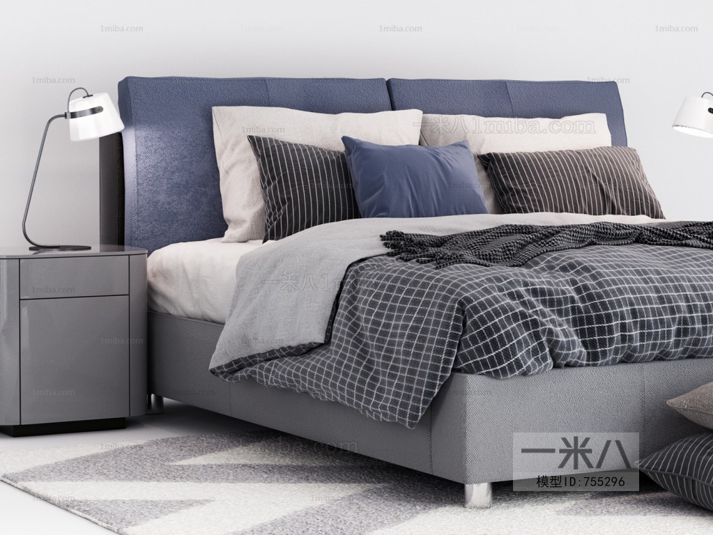 Modern Double Bed