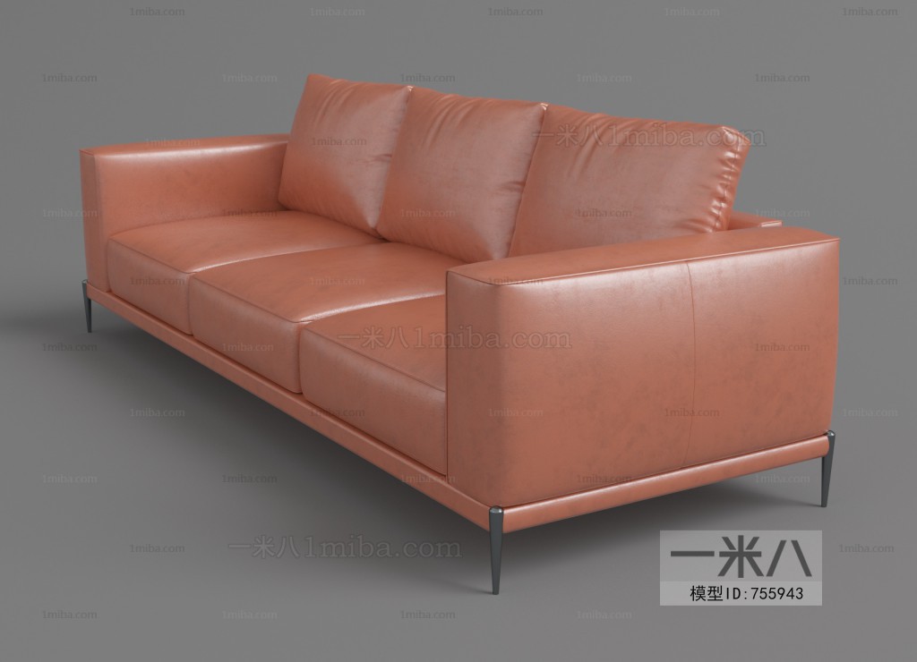 Modern Three-seat Sofa