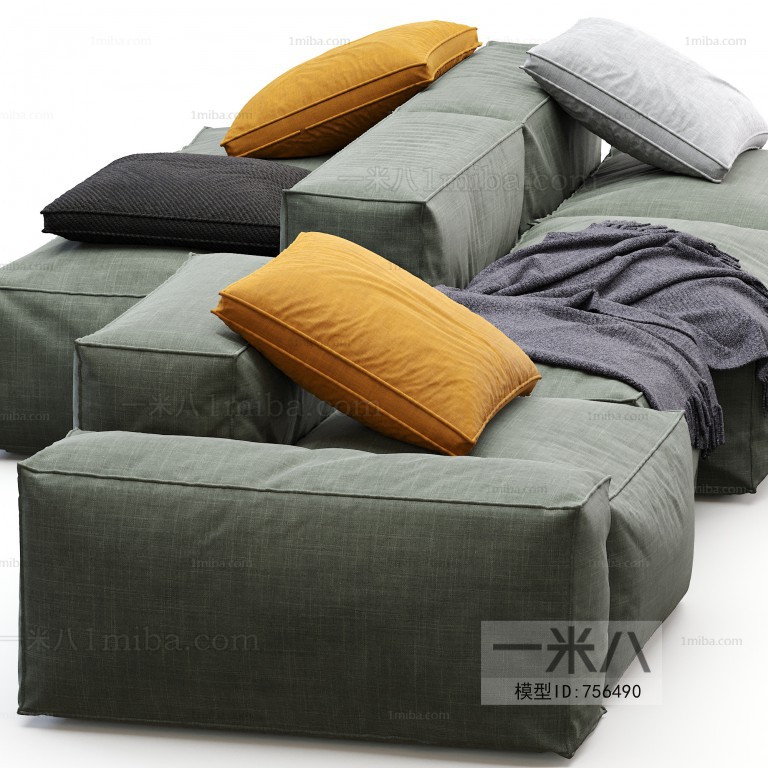 Modern Multi Person Sofa