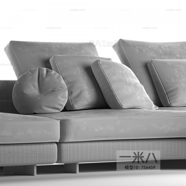 Modern Multi Person Sofa