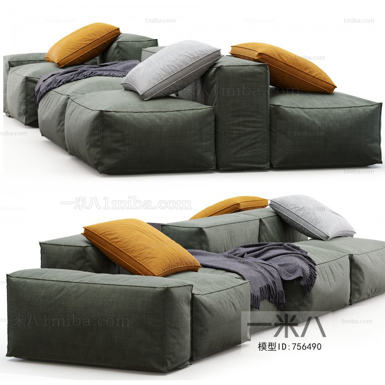 Modern Multi Person Sofa