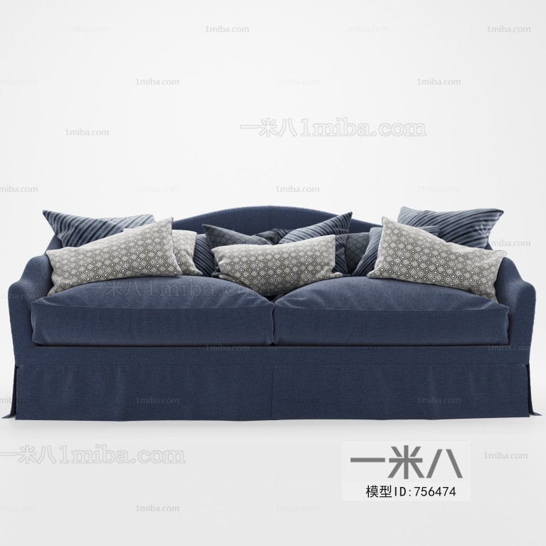 Simple European Style A Sofa For Two