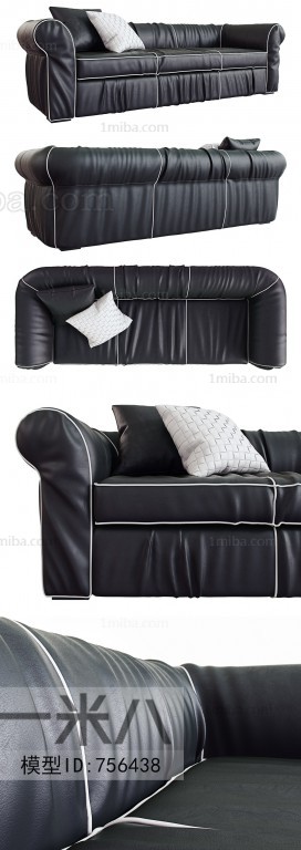 Modern Three-seat Sofa