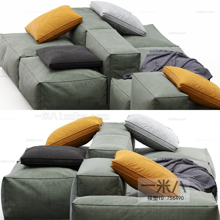 Modern Multi Person Sofa