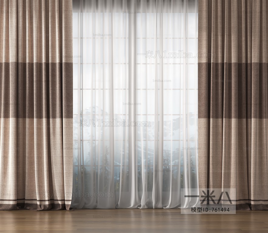 Modern The Curtain