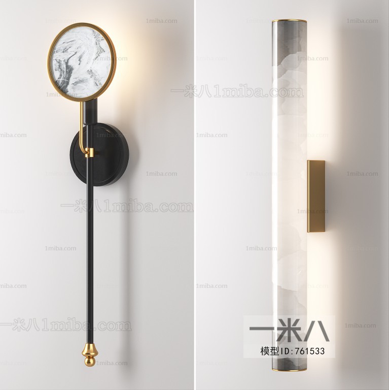 New Chinese Style Wall Lamp