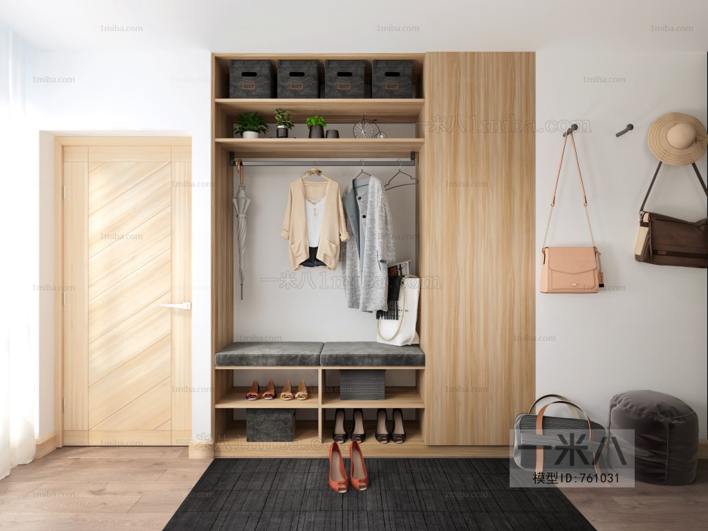 Nordic Style Shoe Cabinet