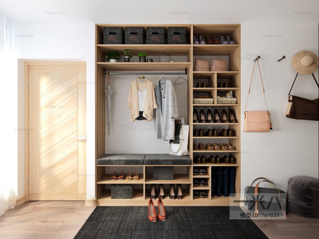 Nordic Style Shoe Cabinet