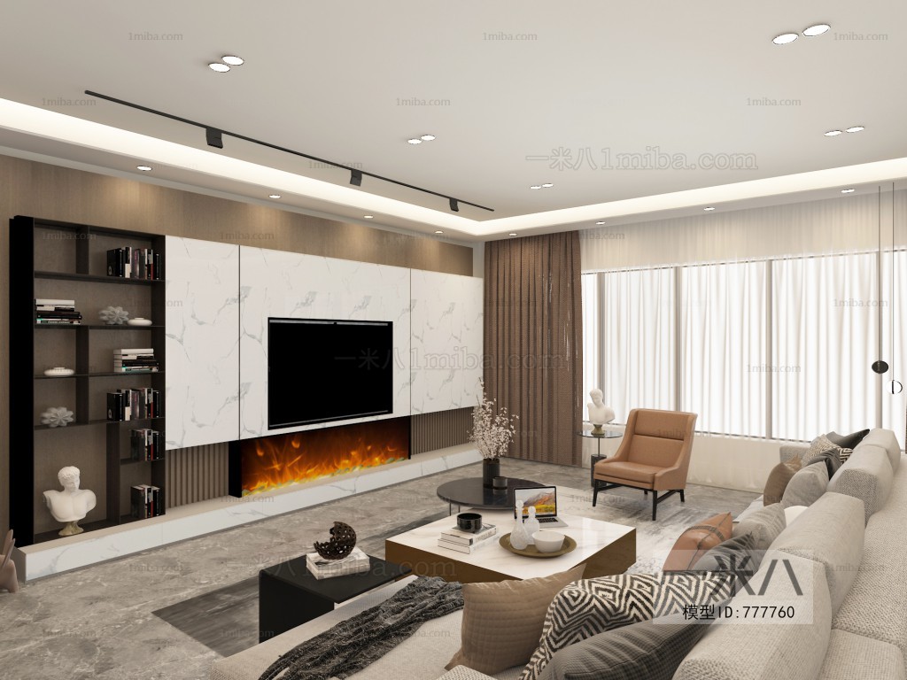 Modern A Living Room