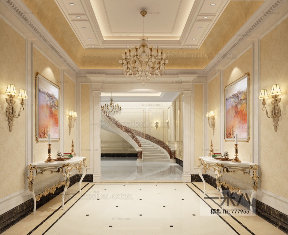 European Style Hallway